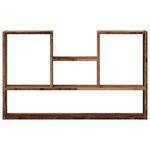 vidaXL Étagère murale vieux bois 99x15x60 cm bois d'ingénierie