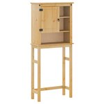 vidaXL Armoire pour machine à laver salle de bain Corona pin massif