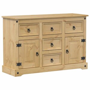 vidaXL Buffet Corona 112x40x75 cm bois massif de pin