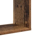 vidaXL Étagère murale Bois Ancien 100x20x53 cm Bois Aggloméré