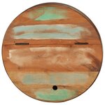 vidaXL Tables basses en forme de bol 2 Pièces bois de récupération massif