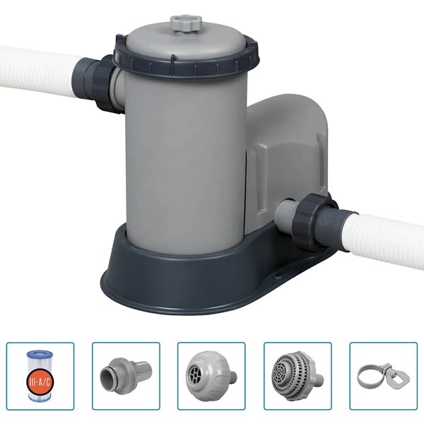 Bestway Pompe de filtration de piscine Flowclear 5678 L/h