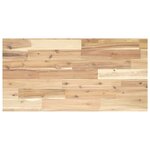 vidaXL Étagère flottante 80x40x2 cm bois d'acacia massif non traité