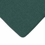 vidaXL Coussins de siège 4 Pièces Vert foncé 40 x 40 x 3 cm tissu