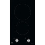 ELECTROLUX LIT30210C - Table de cuisson induction 2 foyers - 3200W - L29 x P52cm - installation facile Optifix - Noir