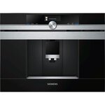 Siemens ct636les6 machine a café iq700 - réservoir 2.4l - 1600w - prépare 2 tasses simultanément - inox