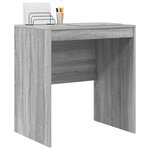 vidaXL Bureau Gris Sonoma 70 x 50 x 76 cm