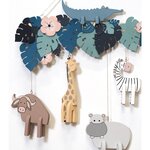 Feuille de monster en bois mdf 25 cm