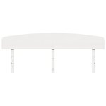 vidaXL Tête de lit blanc 200 cm bois massif de pin