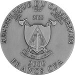 Pièce de monnaie en Argent 2000 Francs g 62.2 (2 oz) Millésime 2022 ALTER EGO