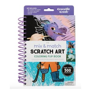 Livre scratch Art - Mix and match - Fairy tales