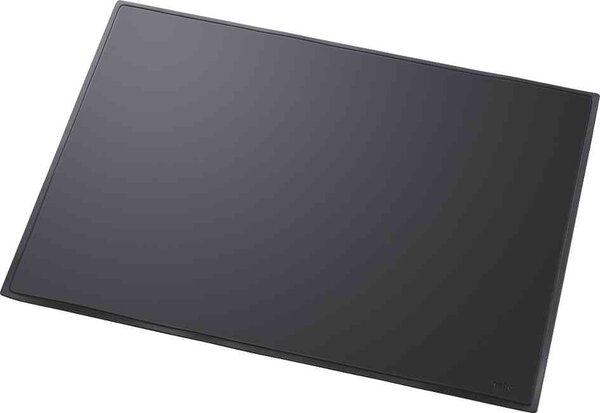 Sous-mains PVC souple 630 x 500 mm Anti reflet Noir HELIT