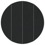 vidaXL Tapis de sol de piscine noir  Ø 428 cm  rond  en tissu non tissé.