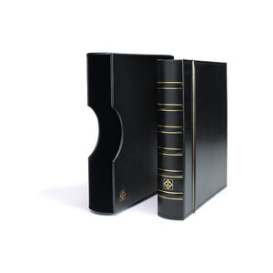 Album à 4 anneaux Grande Classic Leuchtturm. Couleur - Noir