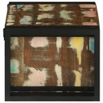 vidaXL Étagère à vin 46 x 35 x 27.5 cm Bois massif de récupération