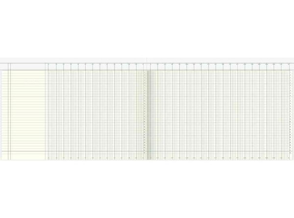König & Ebhardt Cahier à colonnes A4, 32 colonnes, 40 KÖNIG EBHARDT