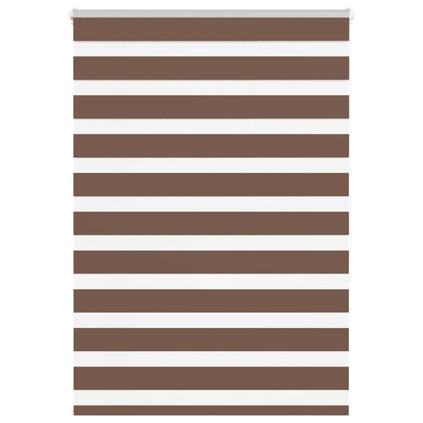 vidaXL Store zèbre marron 100x150 cm largeur du tissu 95 9cm polyester