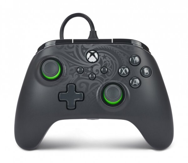 Manette filaire PowerA Advantage pour Xbox Series X S - Astuce verte