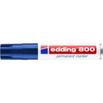 Marqueur Permanent 800 Corps Alu Bleu Pointe Biseau 4-12 mm x 4 EDDING