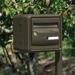 Boîte aux lettres normalisée CORAIL Gris brun