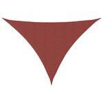 vidaXL Voile de parasol tissu oxford triangulaire 3x4x5 m terre cuite