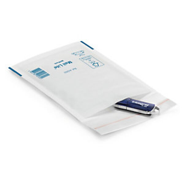 Lot de 100: pochette matelassée bulles mail lite 15x21 cm