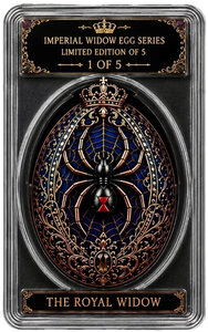 Monnaie ROYAL WIDOW Imperial Widow Egg 1 Oz Medaille Cuivre 2026 (PRÉCOMMANDE)