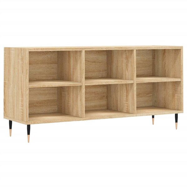 vidaXL Meuble TV chêne sonoma 103 5x30x50 cm bois d'ingénierie