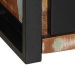 vidaXL Meuble TV 100x30x25 cm Bois de récupération solide