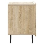 vidaXL Cabinet de chevet avec tiroir Chêne Sonoma 62 x 34 5 x 49 5 cm