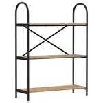 vidaXL Étagère Chêne artisanal 80 x 30 x 109 cm Bois d'ingénierie