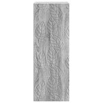vidaXL Armoire Murale Sonoma gris 33 x 34 5 x 90 cm Bois d'ingénierie