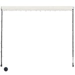 vidaXL Auvent rétractable avec LED 300x150 cm Crème