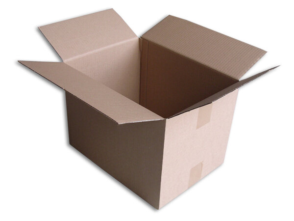 Lot de 5 boîtes carton (n°46a) format 350x260x250 mm