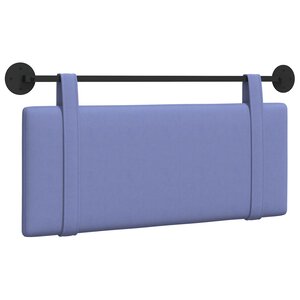 vidaXL Tête de lit suspendue Bleu denim Tissu