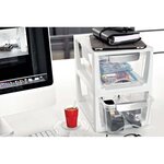 Boite tiroir transparent 6 litres omega