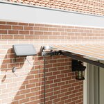 vidaXL Auvent Rétractable Multicolore 450 ×350 cm tissu