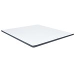 vidaXL Surmatelas de sommier tapissier 200x180x5 cm mi-doux