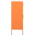 vidaXL Armoire de rangement Orange 80x35x101 5 cm Acier