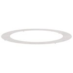 vidaXL adapté pour anneau d'arbre plat Argent Ø90 / 120 cm