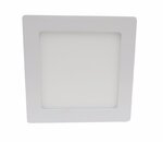 Plafonnier led carré 18w 220v - blanc froid 6000k - 8000k - silamp