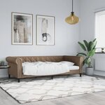 vidaXL Lit de jour cappuccino 80x200 cm similicuir