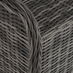 Tectake Salon de jardin BENISSA - gris