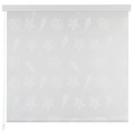 vidaXL Store roulant de douche 120x240 cm Étoile de mer
