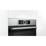 Bosch hbg6760s1f four électrique encastrable - 71 l - pyrolyse - a+ - inox