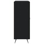 vidaXL Buffet noir 69 5x34x90 cm bois d'ingénierie