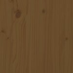 vidaXL Ensemble de bar de jardin 9 Pièces marron miel bois de pin massif