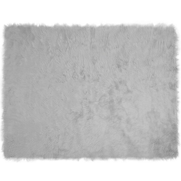 vidaXL Tapis en fausse Tafalla Gris 240 x 340 cm Polyester