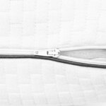 vidaXL Coussin de sommeil Uni Blanc 80 x 35 x 10 cm