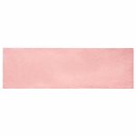 vidaXL Tapis en Fourrure Synthétique de Lapin Rose 80 x 250 cm